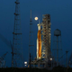 SLS at Launch Complex 39B at NASA’s Kennedy Space Center in Florida.